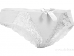 BRAZILKY nohavičky biele