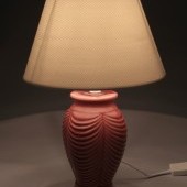 NATURE lampa ružovo - fialová