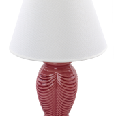 NATURE lampa ružovo - fialová