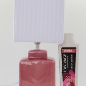 CUBE lampa ružovo - fialová