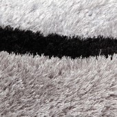 SHARON 3D koberec čierno - šedý 140 x 200 cm
