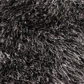 LONGHAIR koberec šedo - čierny 80 x 150 cm