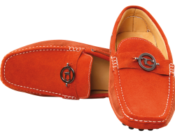 Mocassin orange / oranžové veľ. 42