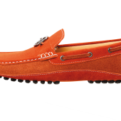 Mocassin orange / oranžové veľ. 42