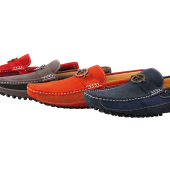 Mocassin orange / oranžové veľ. 42