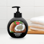 BUBLINO přírodní šetrné zvláčňující mýdlo s glycerinem a aloe vera, COCONUT SHAKE 