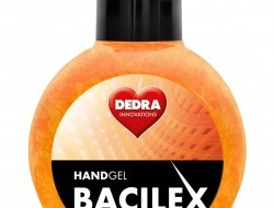 Čistiaci gél na ruky s vysokým obsahom alkoholu 500 ml, HANDGEL BACILEX Hygiene +