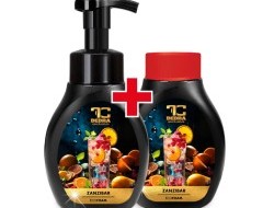 ZANZIBAR | šetrné pěnové mýdlo na ruce & tělo | 2×300 ml | výhodná sada 2 ks 