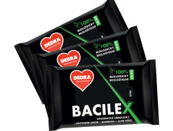 Sada 2+1 ZDARMA 3 x 10 ks vlhčené hygienické ubrousky BACILEX® s aktivním bambusovým uhlím a Aloe Vera 