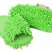 SAMOCHODKY upratovacie papuče zelené veľkosť 36 - 40