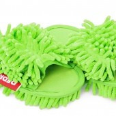 SAMOCHODKY upratovacie papuče zelené veľkosť 36 - 40