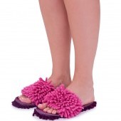 UPRATOVACIE papuče veľkosť 36 - 40 ružovo - fialové