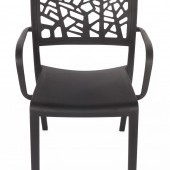 LORIEN stolička čierna