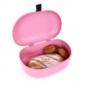 Kovový chlebník PASTEL BREAD s odklápacím vekom
