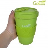 XL KELIMERO® GoEco® 500 ml hrnček a skrutkovacie veko z vysokotlakového bambusu