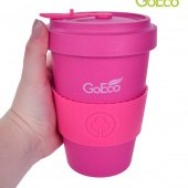 XL KELIMERO® GoEco® 500 ml hrnček a skrutkovacie veko z vysokotlakového bambusu