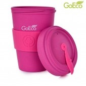 XL KELIMERO® GoEco® 500 ml hrnček a skrutkovacie veko z vysokotlakového bambusu
