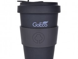 XL KELIMERO® GoEco® 500 ml hrnček a skrutkovacie veko z vysokotlakového bambusu