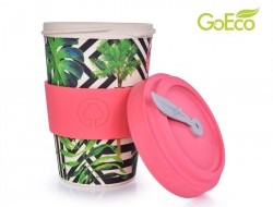 GOECO tropical flamingo pohár