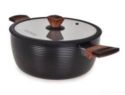 BIOPAN® | robustní hrnec s nepřilnavým povrchem a poklicí | Ø 28 cm | 6 L 
