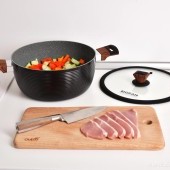 BIOPAN® | robustní hrnec s nepřilnavým povrchem a poklicí | Ø 28 cm | 6 L 