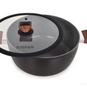 BIOPAN® | robustní hrnec s nepřilnavým povrchem a poklicí | Ø 28 cm | 6 L 