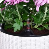 34 cm samozavlažovací závesný XL kvetináč RATAN AQUARIUS