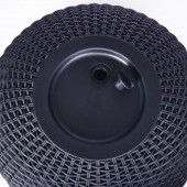 26 cm samozavlažovací závesný kvetináč RATAN AQUARIUS