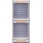 Pojazdný regál SLIM BOX s transparentnými zásuvkami 18 cm
