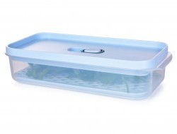 Dóza na potraviny FRESH-ON BOX s priedušnou mriežkou a silikónovým tesnením, 500 ml
