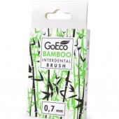 Medzizubná kefka GoEco® BAMBOO z bambusu, 6ks