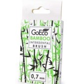 SADA 1+1 | GoEco® BAMBOO | Mezizubní kartáčky 0,7 mm | 12 ks | Z bambusu | Ekologická ústní hygiena 