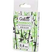 SADA 1+1 | GoEco® BAMBOO | Mezizubní kartáčky 0,8 mm | 12 ks | Z bambusu | Ekologická ústní hygiena 