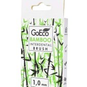 SADA 1+1 | GoEco® BAMBOO | Mezizubní kartáčky 1 mm | 12 ks | Z bambusu | Ekologická ústní hygiena 