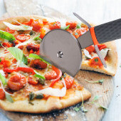 21,5 cm nerezový kráječ/rádlo na pizzu a těsta ABS INOX 