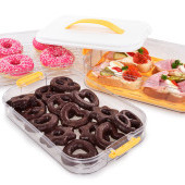 16,5  cm BUCHTONOŠ CVAK&CVAK třípatrový box na potraviny 
