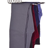 Teleskopické vícevrstvé ramínko věšák na kalhoty do šatníku nebo šatny 