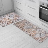 SPA | ULTRASAVÁ křemelinová předložka | rychleschnoucí & protiskluzová | 80 × 50 cm | ornament 