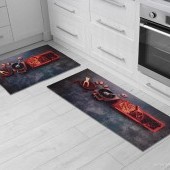 SPA | ULTRASAVÝ křemelinový běhoun | rychleschnoucí & protiskluzový | 120 × 40 cm | kitchen 