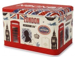 LONDON kovová dóza
