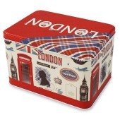 LONDON kovová dóza