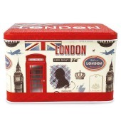 LONDON kovová dóza