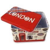 LONDON kovová dóza