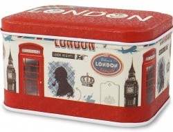 LONDON kovová dóza