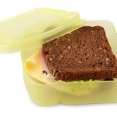 BOX na sendvič zelený 