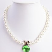 KORÁLE + náramok zelená perleť