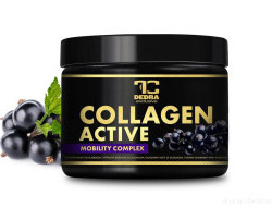 200 g COLLAGEN ACTIVE, kolagenový nápoj, černý rybíz, 30 denních dávek 