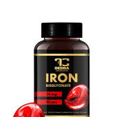 90 kapslí ŽELEZO BISGLYCINÁT 14 mg 