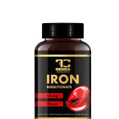 90 kapslí ŽELEZO BISGLYCINÁT 14 mg 