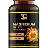 MAGNESIUM MALÁT 740 mg & VITAMIN B6 | energie & proti únavě | 90 kapslí 
